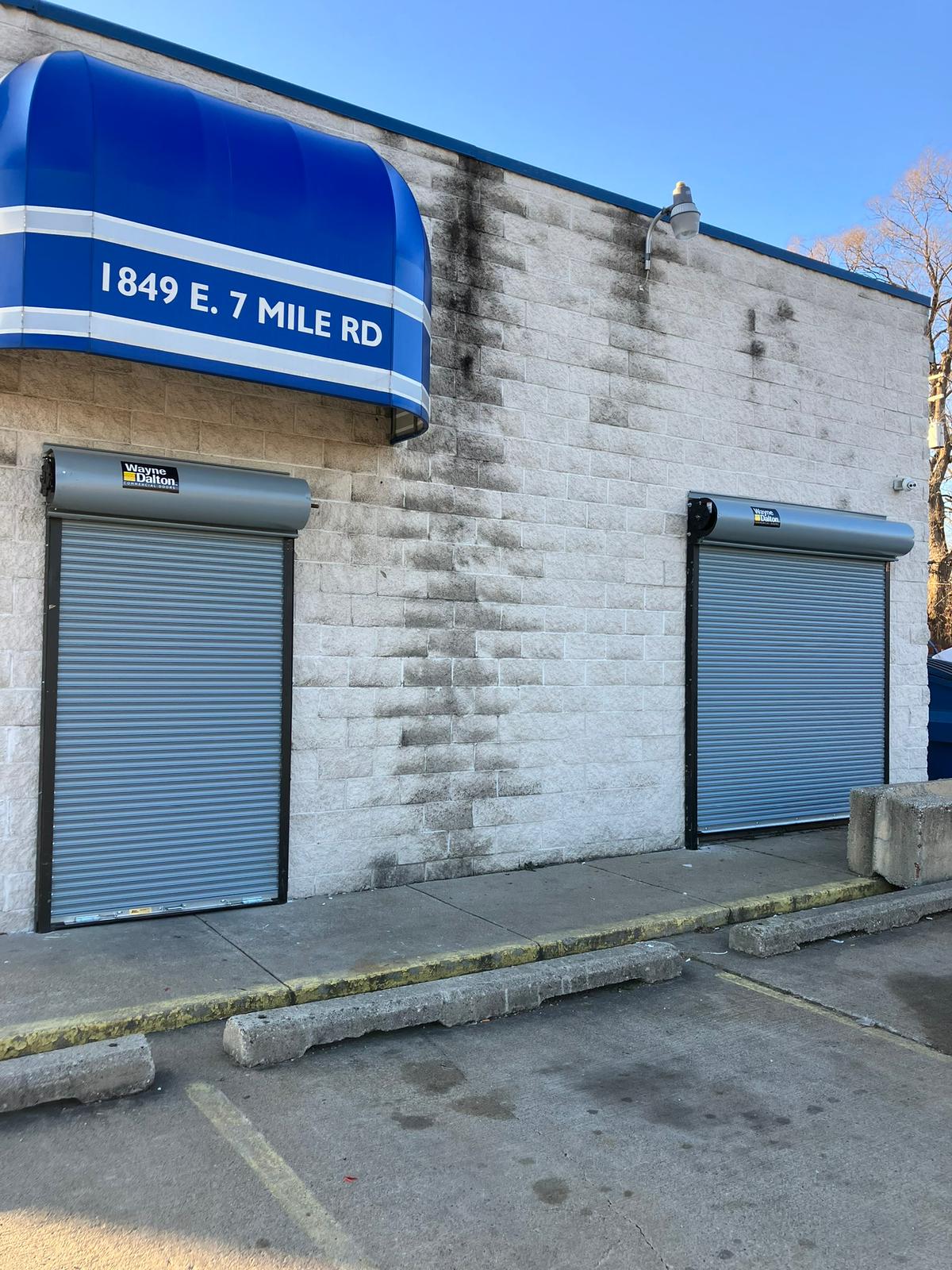 Detroit Door Services commercial rolling steel installation