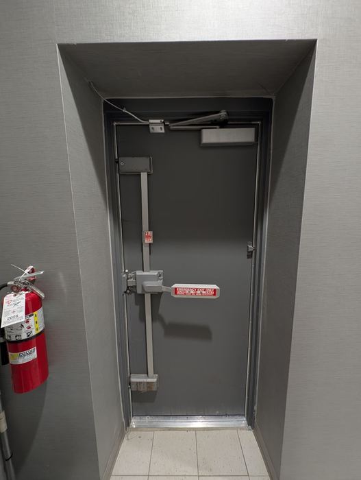 Hollow metal door #1