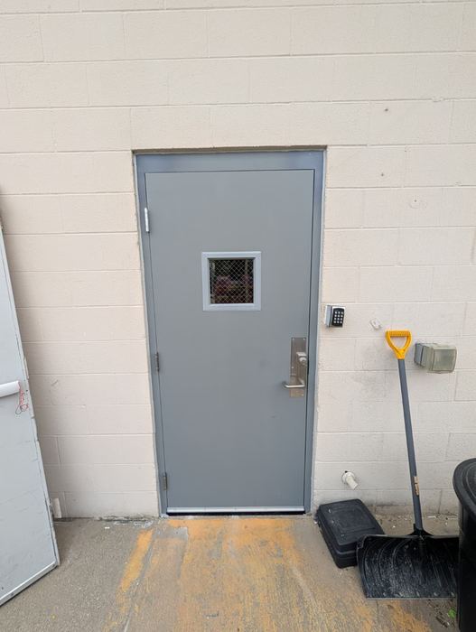 Hollow metal door #12