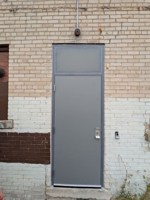 Hollow metal door #21